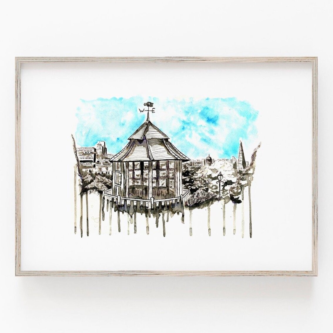 The View of Horniman Gardens - Art Print