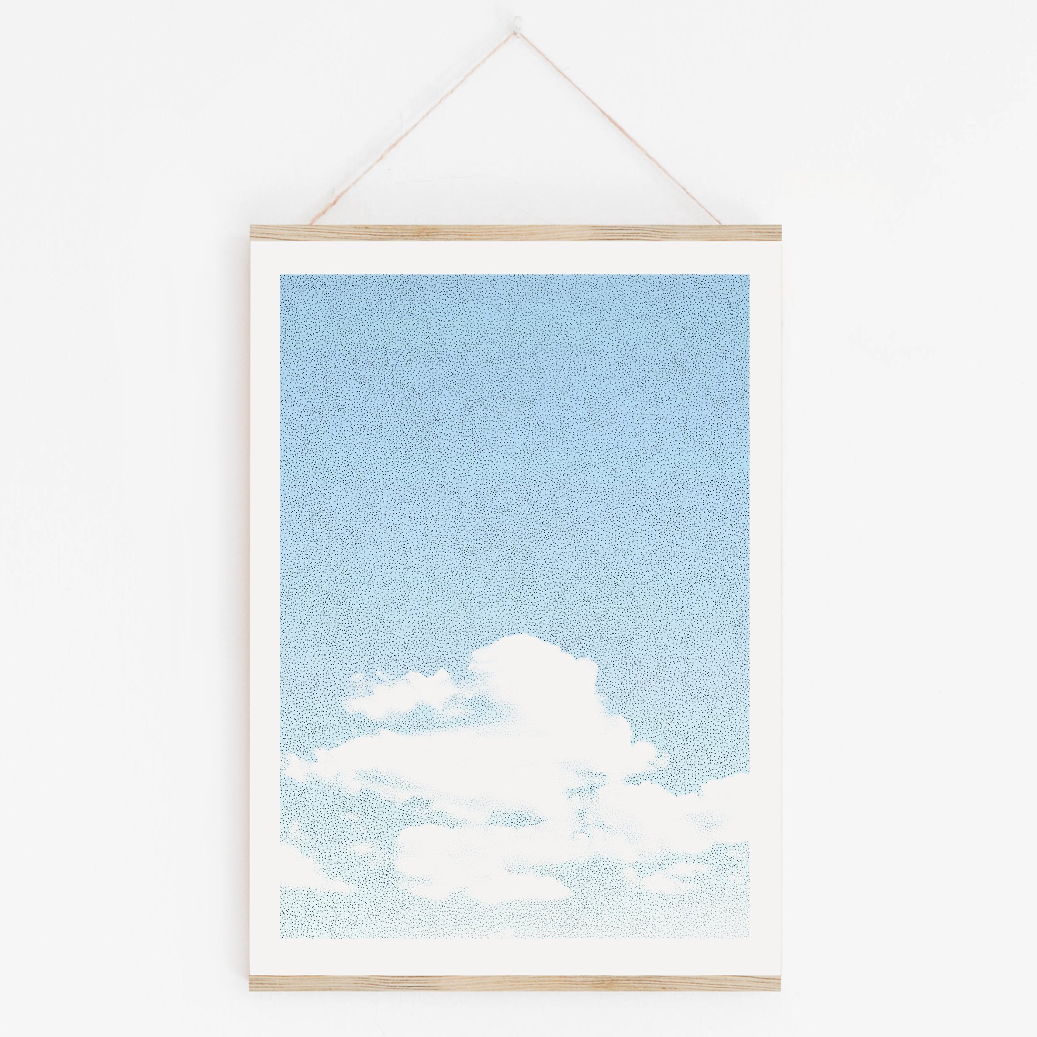 Clouds 3 Art Print Drawn Together Art.jpg