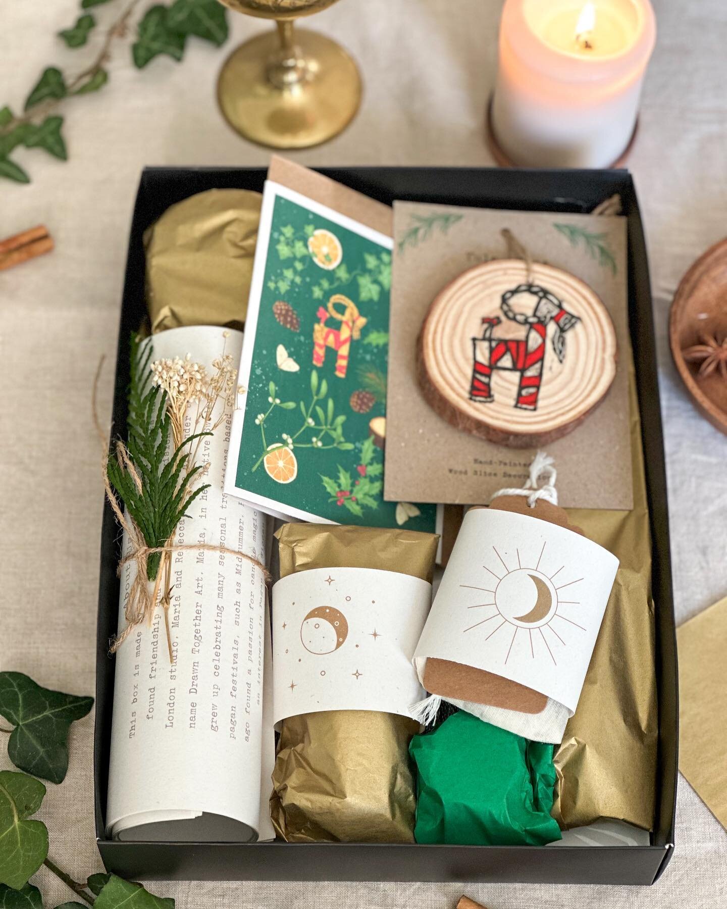 Happy December everyone! 
We posted our first few Yule Mystery Boxes today which are packed filled with festive and spiritual gifts for those of you who would like to make this Winter Solstice extra special 🌙 
You can also subscribe to our boxes and