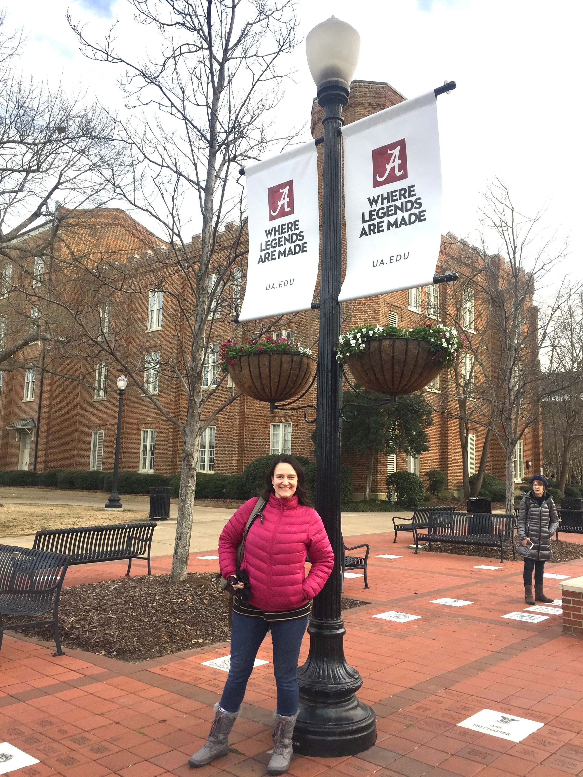 Yes, it snowed when I visited University of Alabama.  Roll Tide!