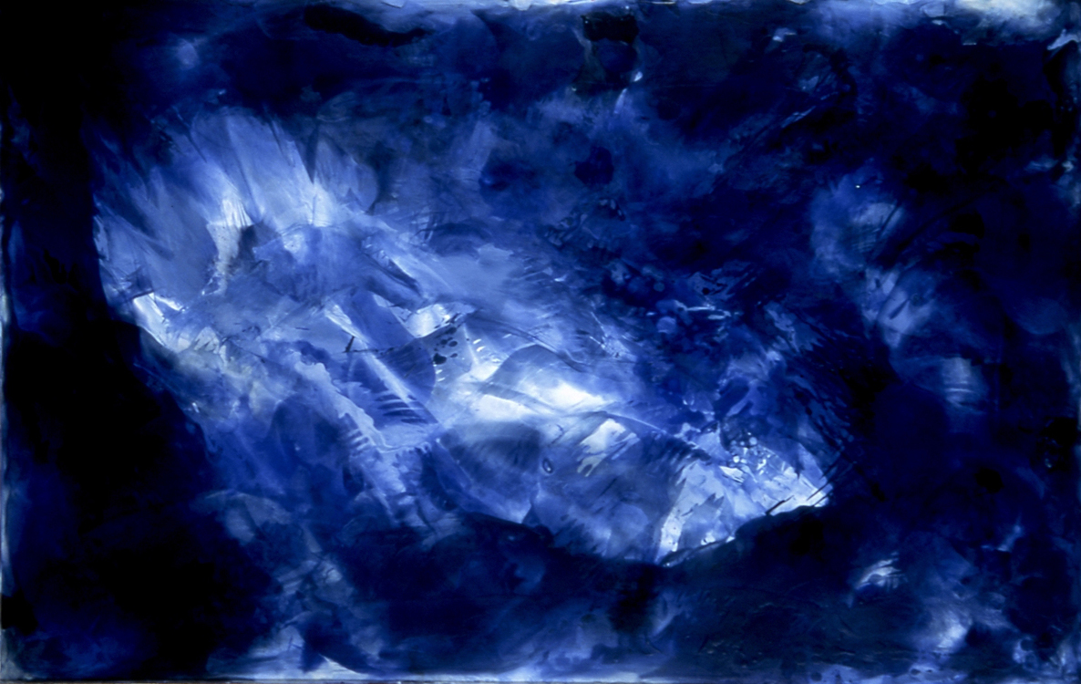 Blue Turbulence 48"x72"