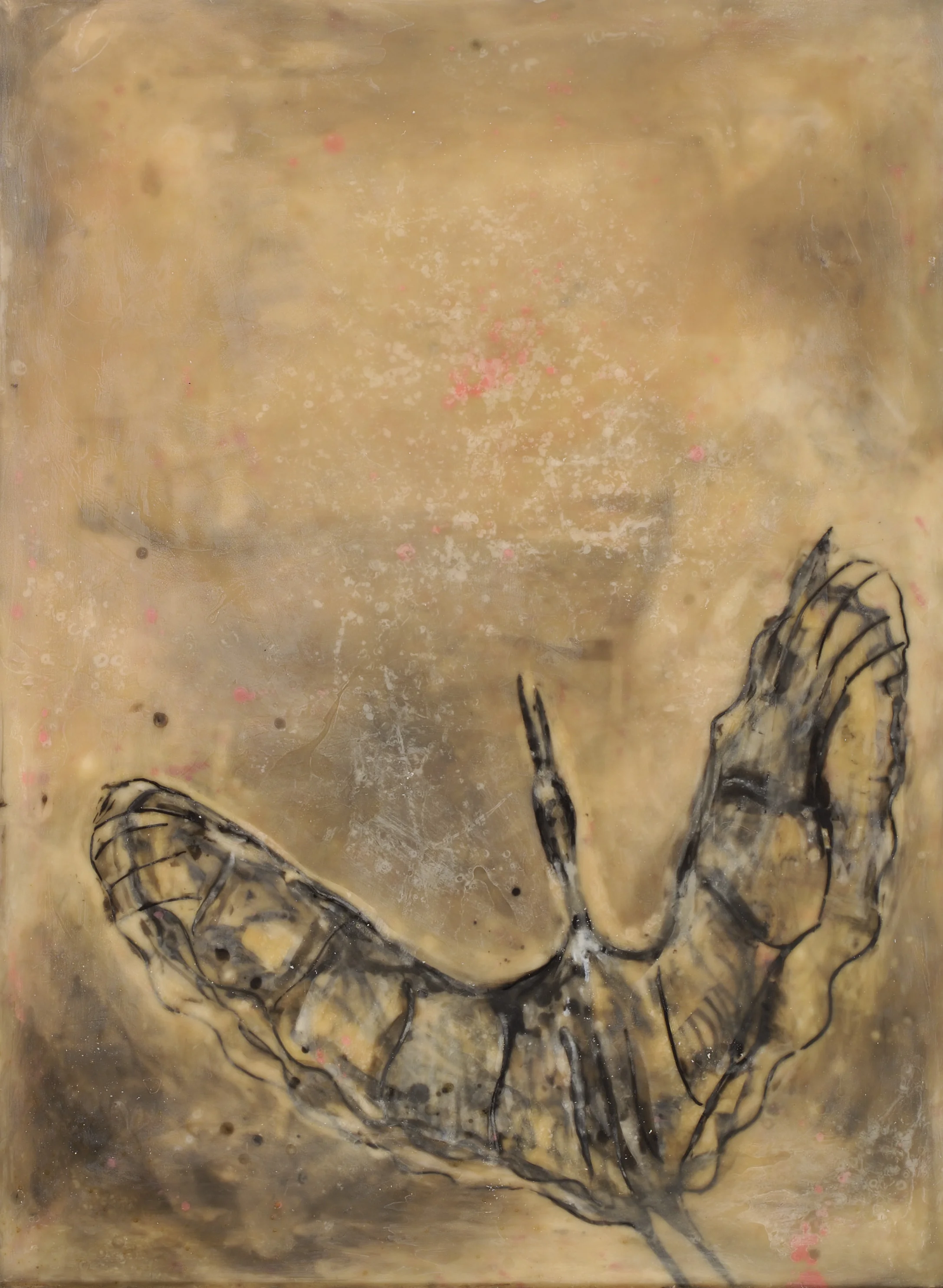 Flying Crane 37"x47"