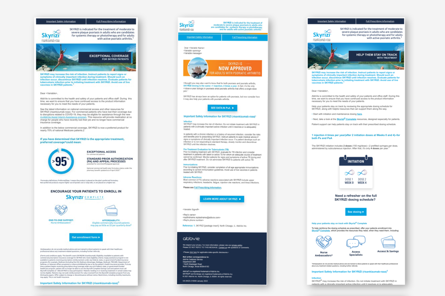 HCP CRM Emails