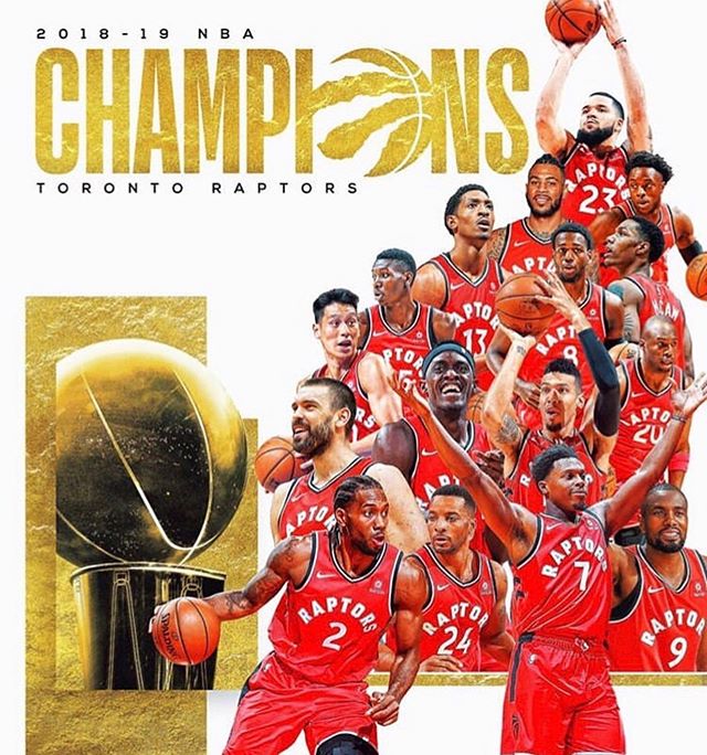 HISTORY!!!!!!! @raptors #nbachampions