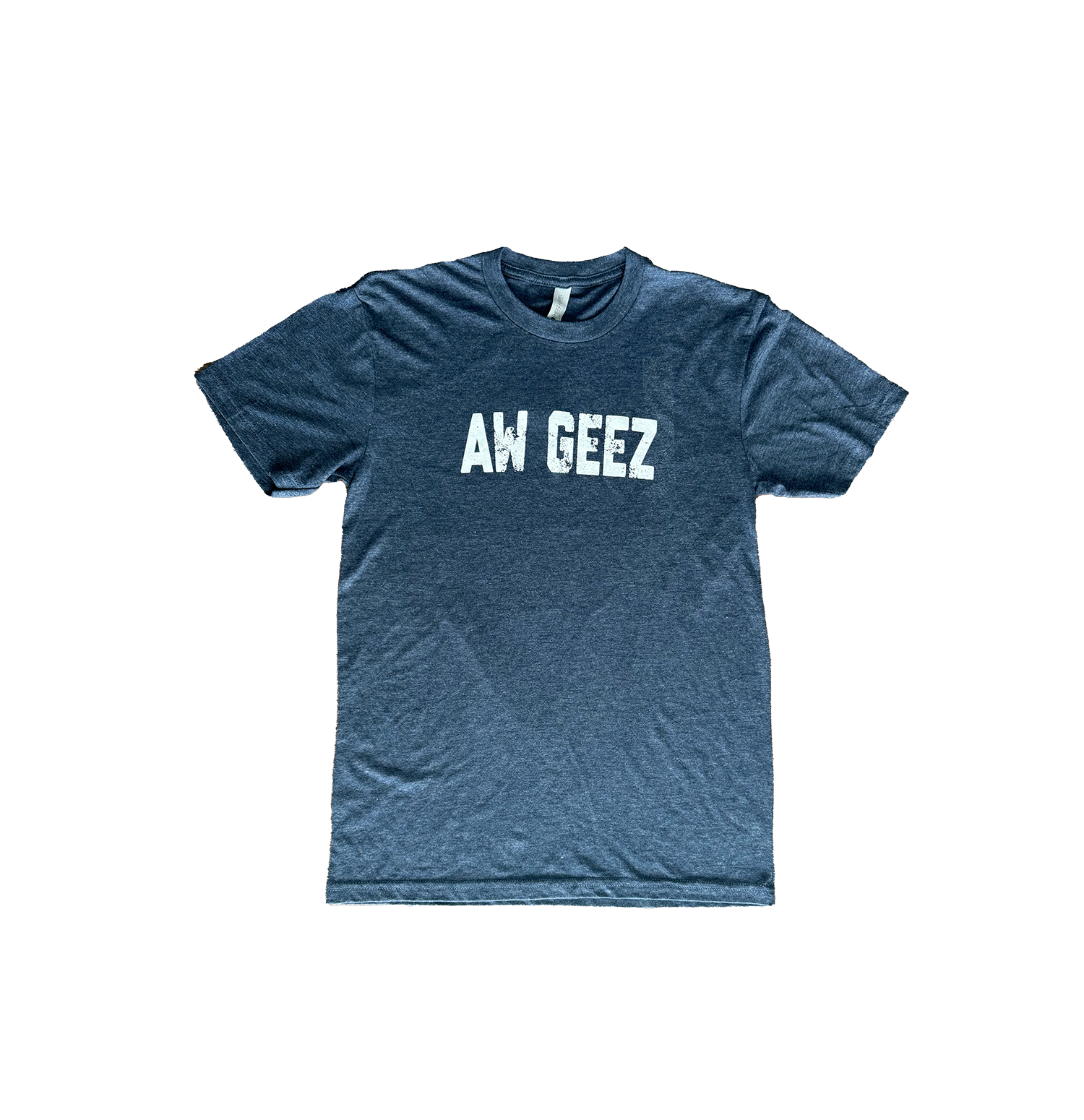 Aw Geez Vintage Navy T-Shirt