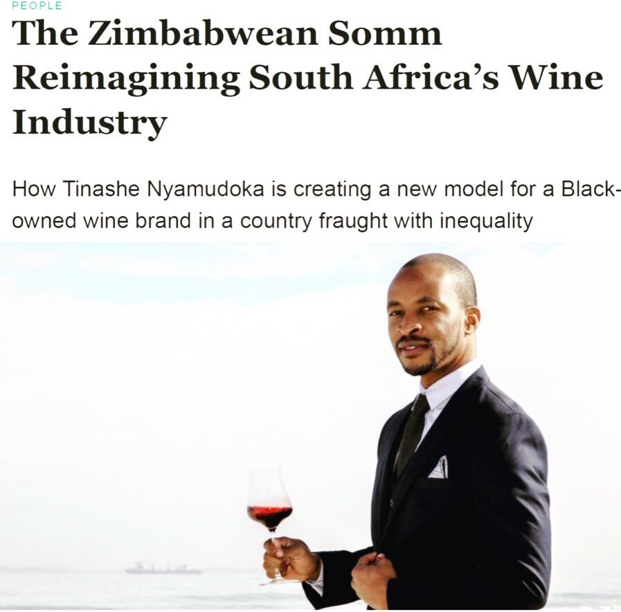 A huge congratulations to @sevenfiftydaily for their 2021 Azbee Award of Excellence presented by the American Society of Business Publication Editors for the @bielerkristen article &ldquo;The Zimbabwean Somm Reimagining South Africa&rsquo;s Wine Indu