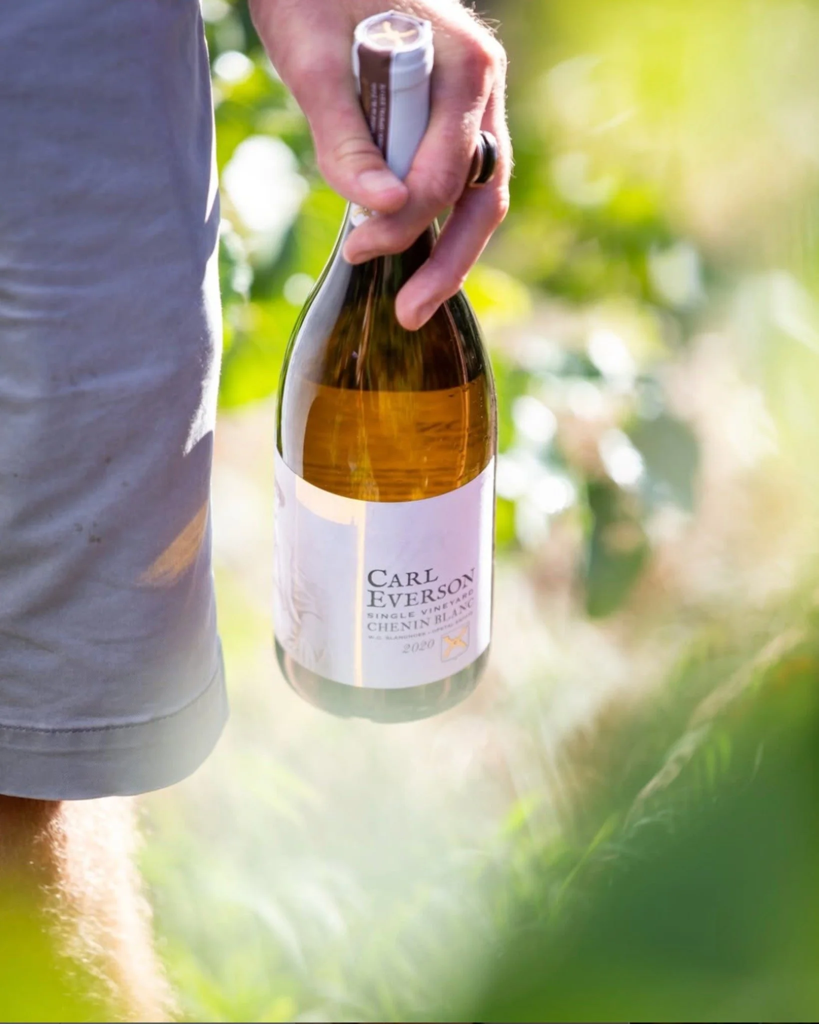 Carl Everson Chenin Blanc
NOTES FROM THE WINEMAKER, Attie Louw

&ldquo;The beauty of this wine is even though it stays the same each year (as it&rsquo;s harvested from the same Single Vineyard and Old Vine Project classified block on the farm).

The 