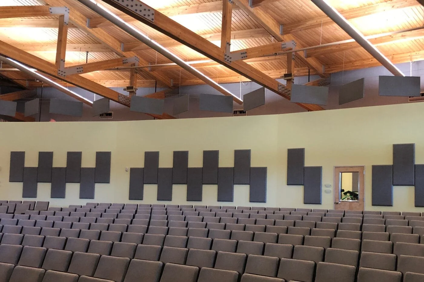 Broadway Baffles Auditorium