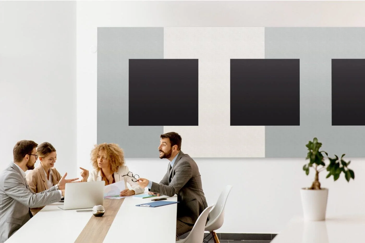 TelaScapes Tracks Conference Room