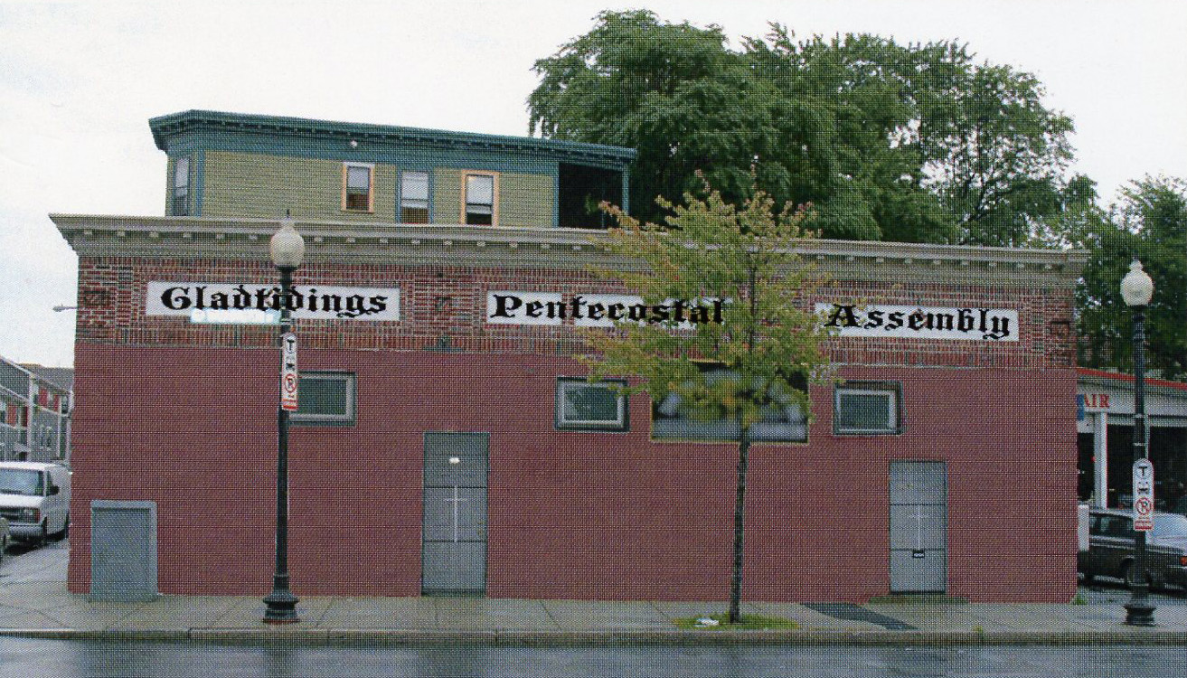 Gladtidings original location, 1984