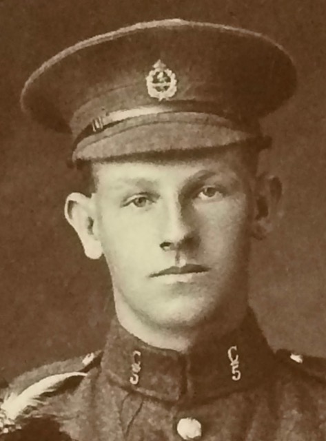 Percy Taylor, when he enlisted at 18