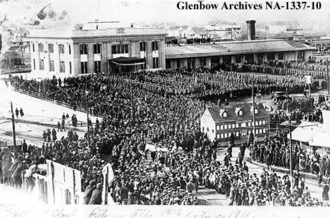 Return of the 49thBattalion to Edmonton, March 1919, Photographer: G. D. Clark, Glenbow Archives NA-1337-10