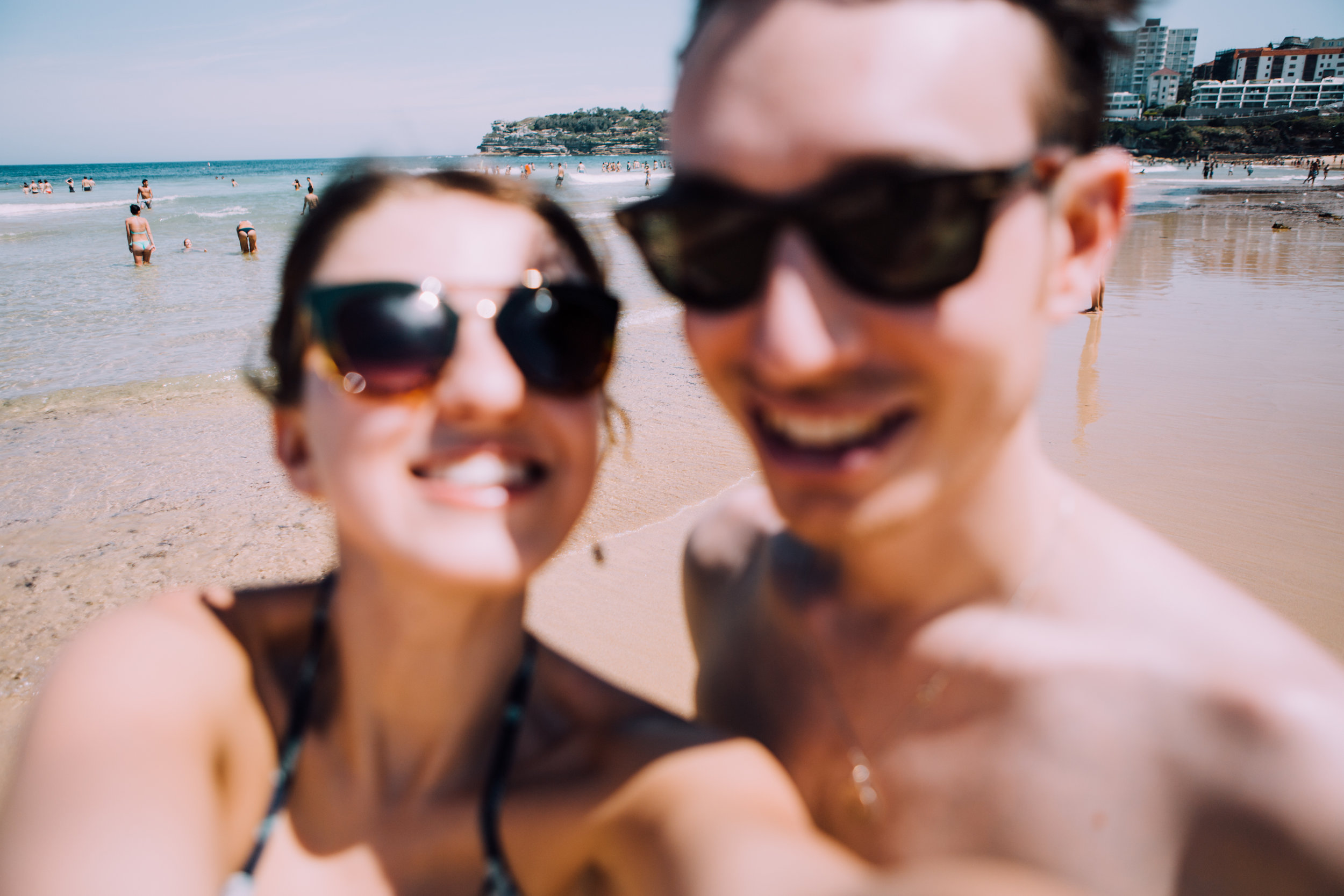 my fave picture of us. you can really tell im a professional photographer from this one, right?