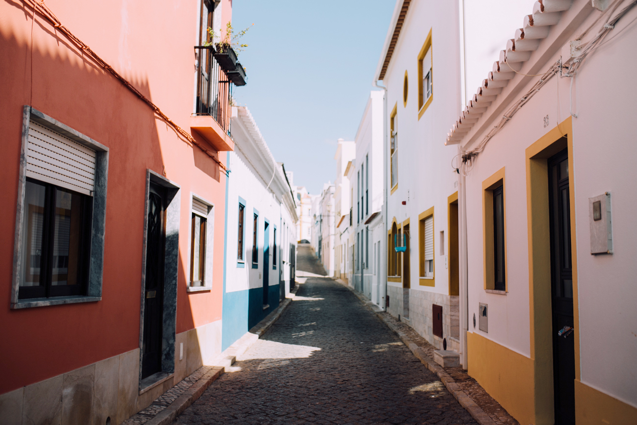 the colourful streets of Lagos Old Town