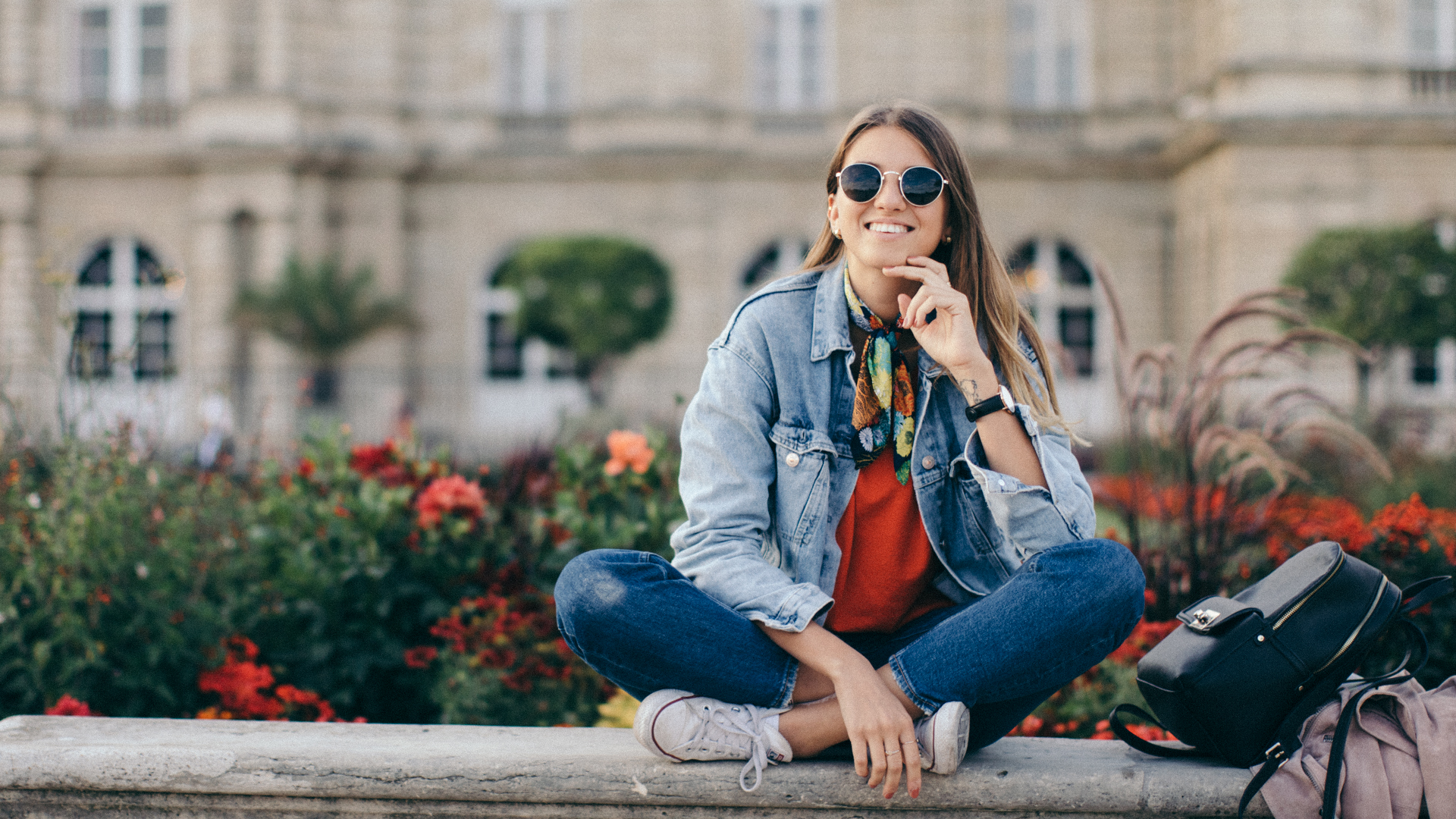 we spent an evening laughing away and eating macarons in luxembourg gardens