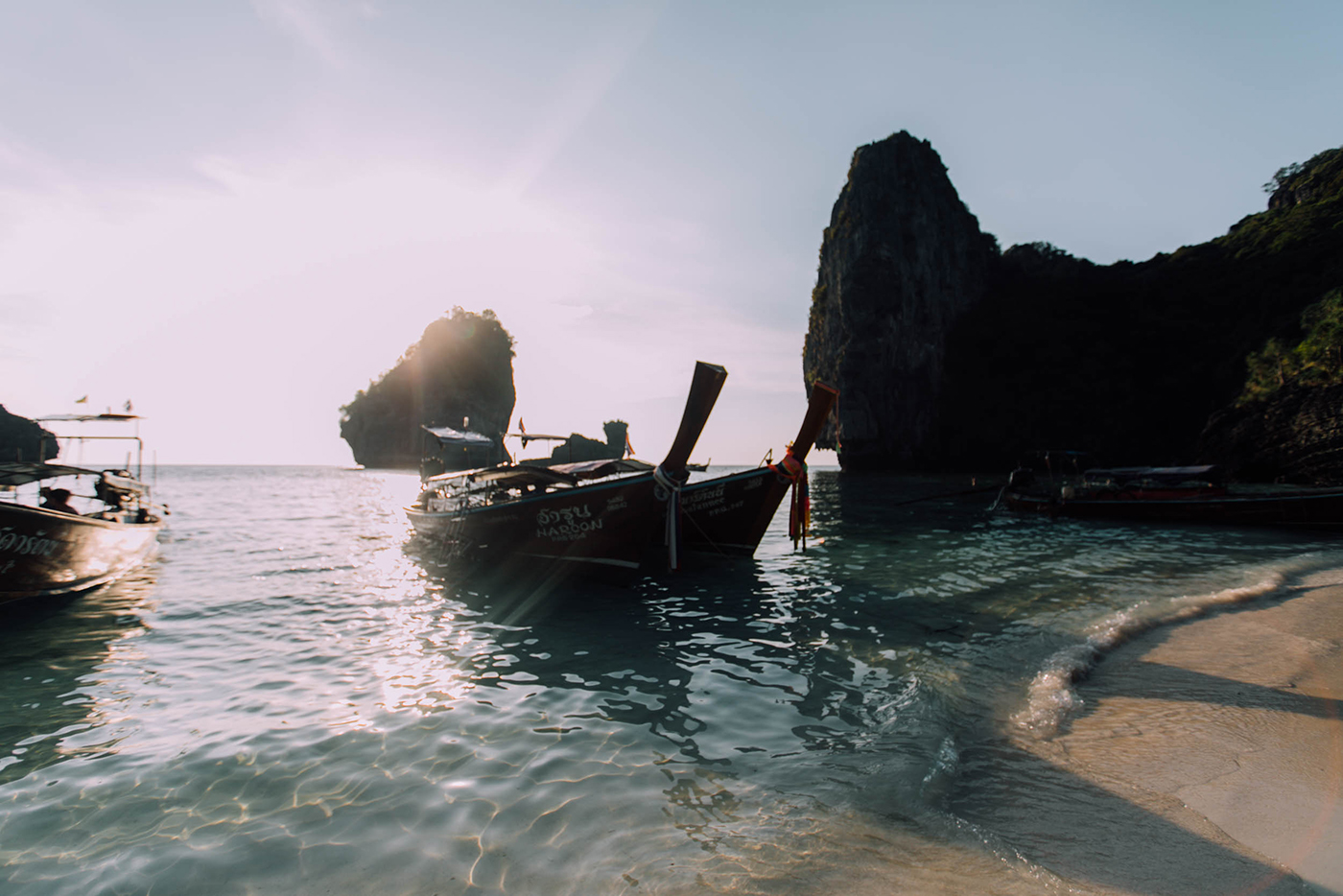 nui beach - one of my favourite memories from our trip