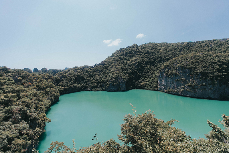 emerald lagoon - part of the ang thong marine park tour