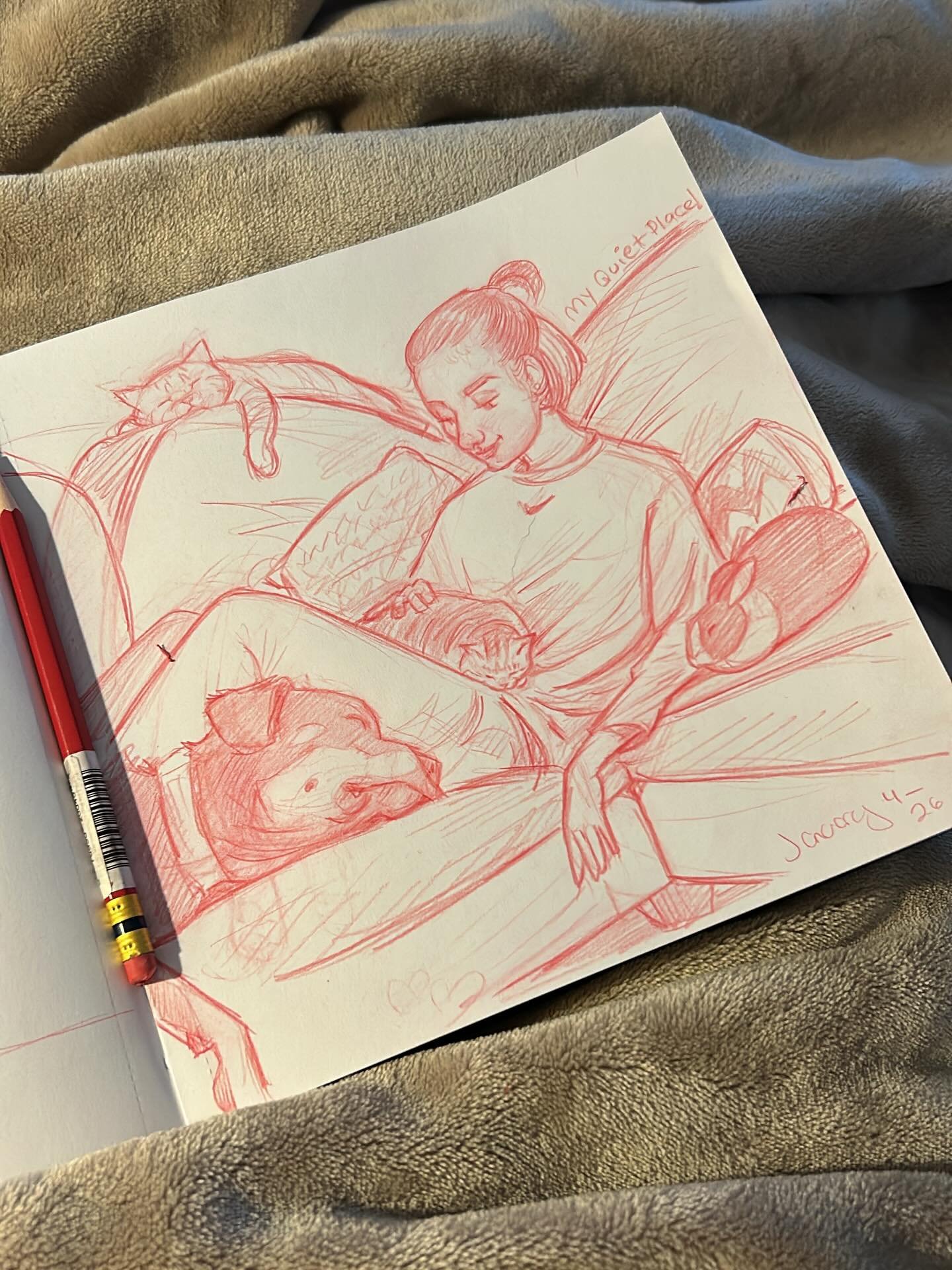 My quiet place for the last little while 🥰😇 #lovemypets #mypets #petsarelife #freelancelife #mytherapy