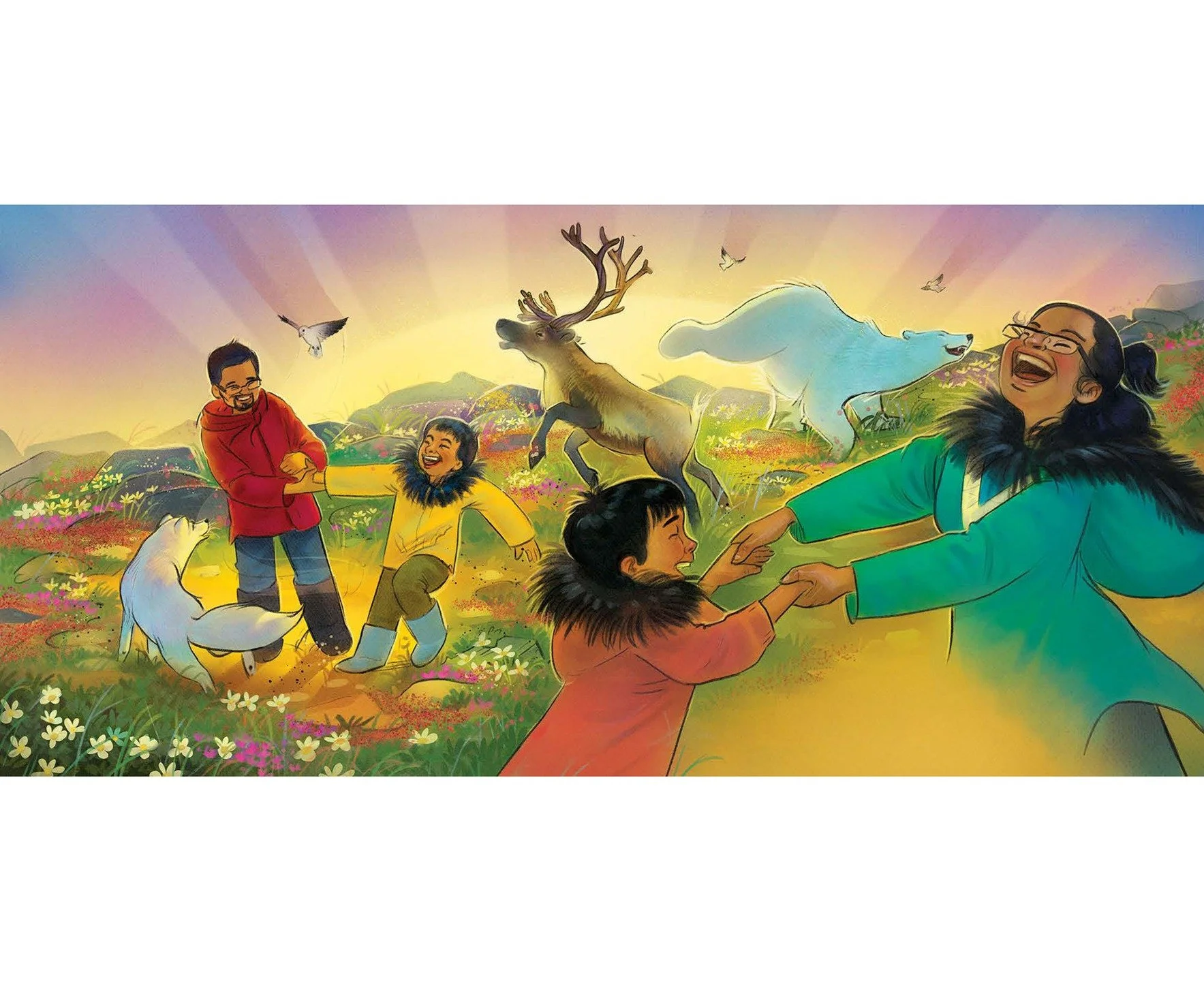 Hello everyone, 

#PortfolioDay! - a peek into my KidLit world ✨ 

I'm Tamara Campeau, an illustrator drawn to children-centered stories, publishing, and playful products. 

Portfolio - https://lnkd.in/ewSWyDTC
Email - tamaracampeau[@\]gmail\[.\]com
