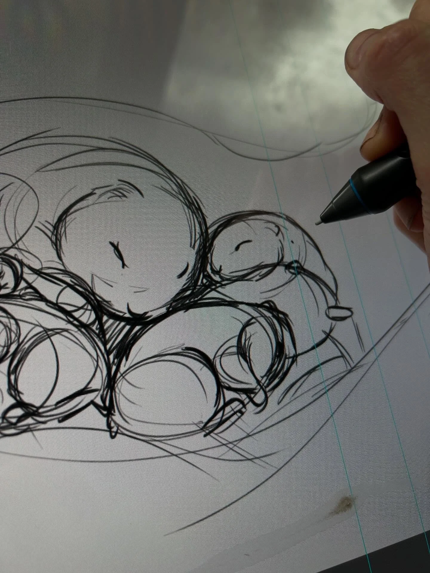 Some behind the scenes #babies #non-fictionalpicturebook #publishing #freelanceillustrator #kidlitartist