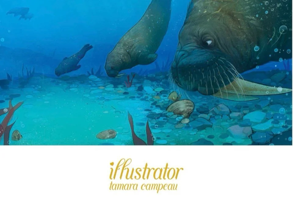 Hello Art Directors, Creative directors, Designers, 

Happy #kidLitArtPostcardDay! - a peek into my KidLit world ✨ 

I&rsquo;m Tamara Campeau, an illustrator drawn to animal-centered stories, publishing, and playful products. 

Portfolio - https://ln