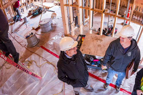 George Orness checks in on the remodel at the Rancho Valencia Resort and Spa . A short video showing the remodel of the kitchen is available on our YouTube Page .