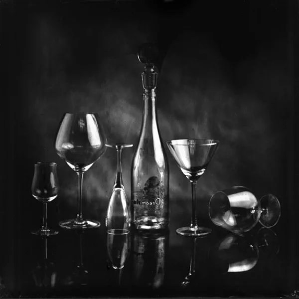  Black Onix stained glass 