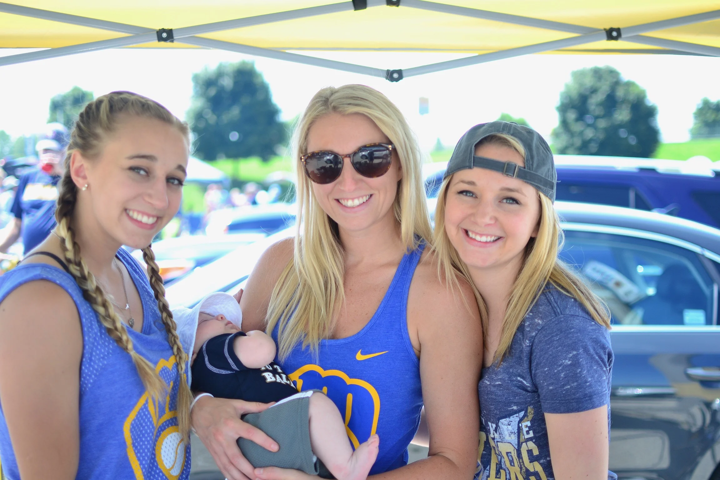 Tailgating at the Brewer's game