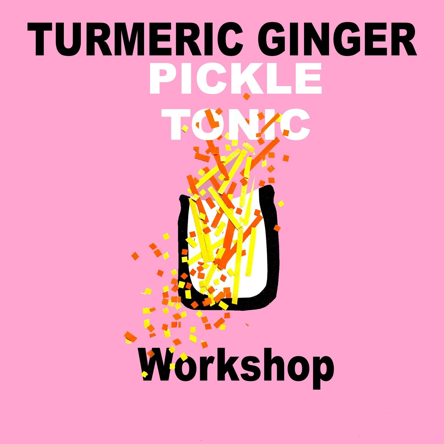 May 4th, join our Turmeric Ginger Pickle and Tonic workshop. Learn how to make this refreshing ayurvedic fermented pickle, craft a tonic with the leftovers and fight inflammation! Then, eat a nice little meal with us and take home your goodies! Learn