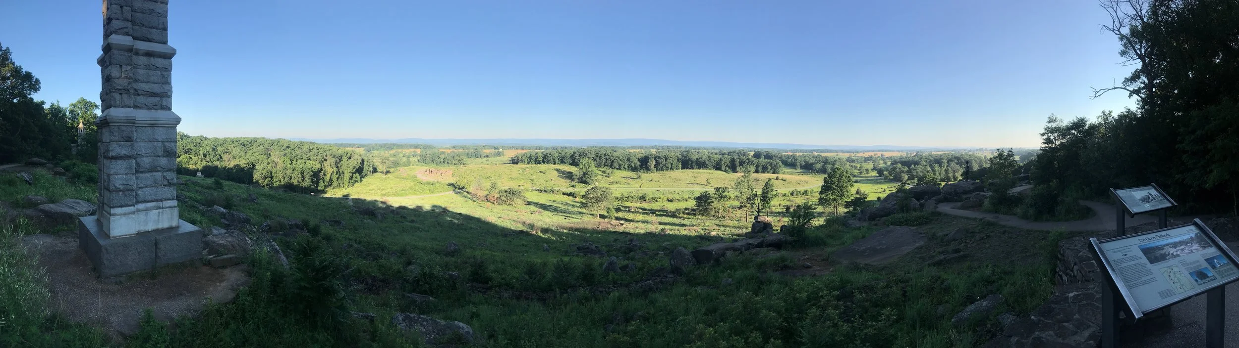 The view from Little Round Top.