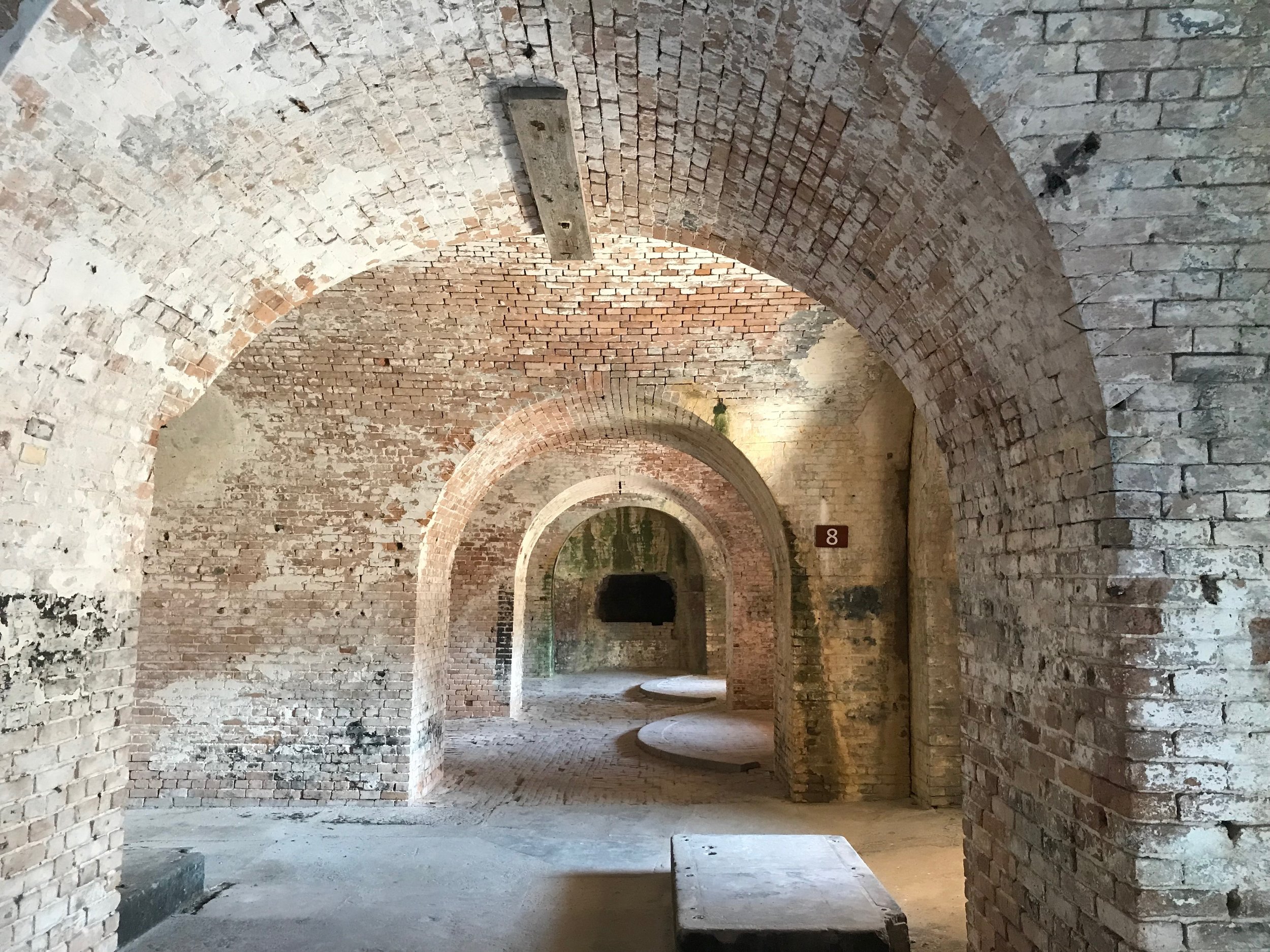  Fort Pickens was built to protect the entrance to Pensacola Bay. 