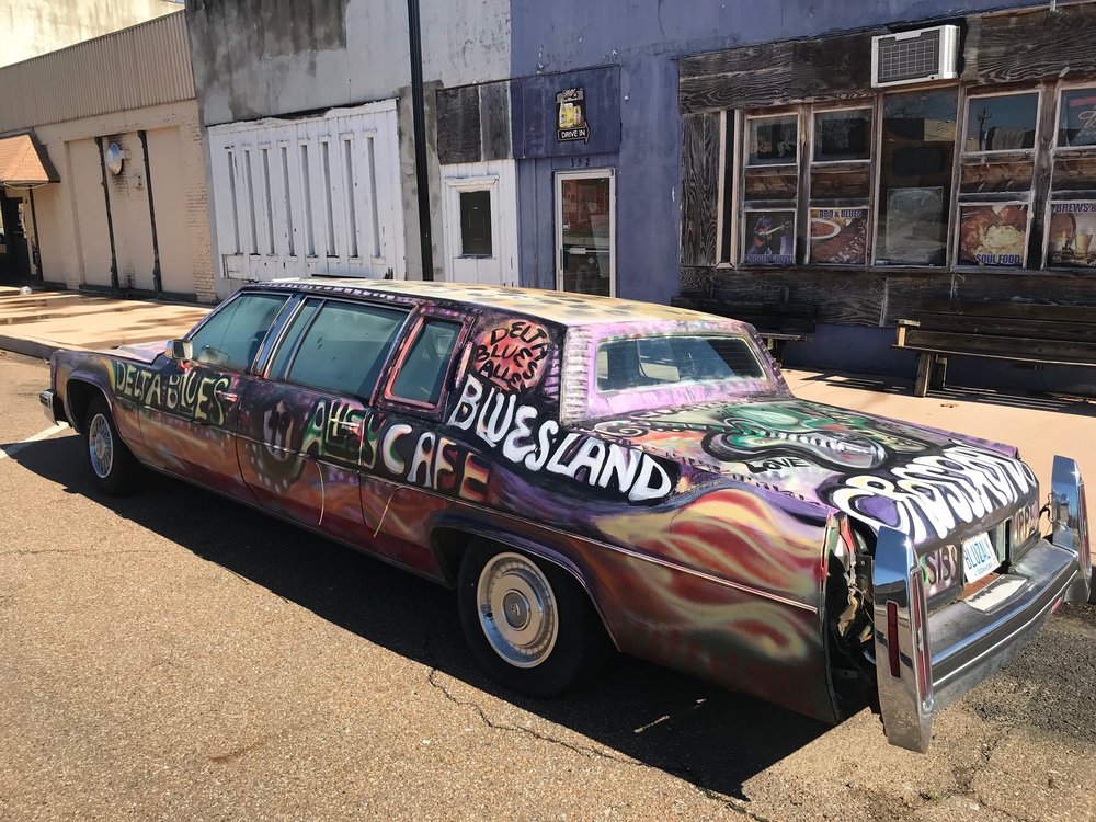  Dan Ackroyd came to Clarksdale and left his car behind. 