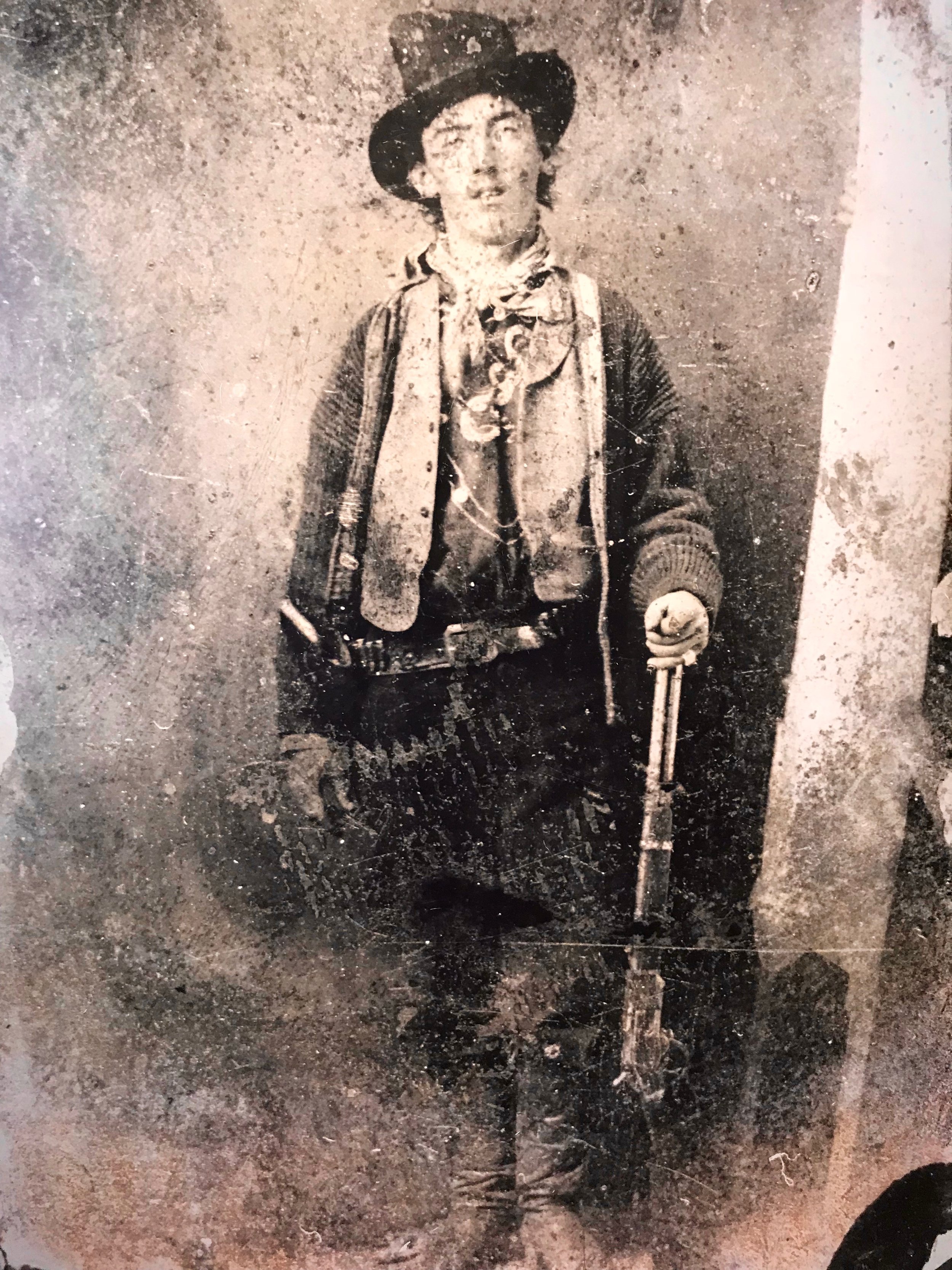  Billy the Kid in the 1870s, in the only known photo of him. 