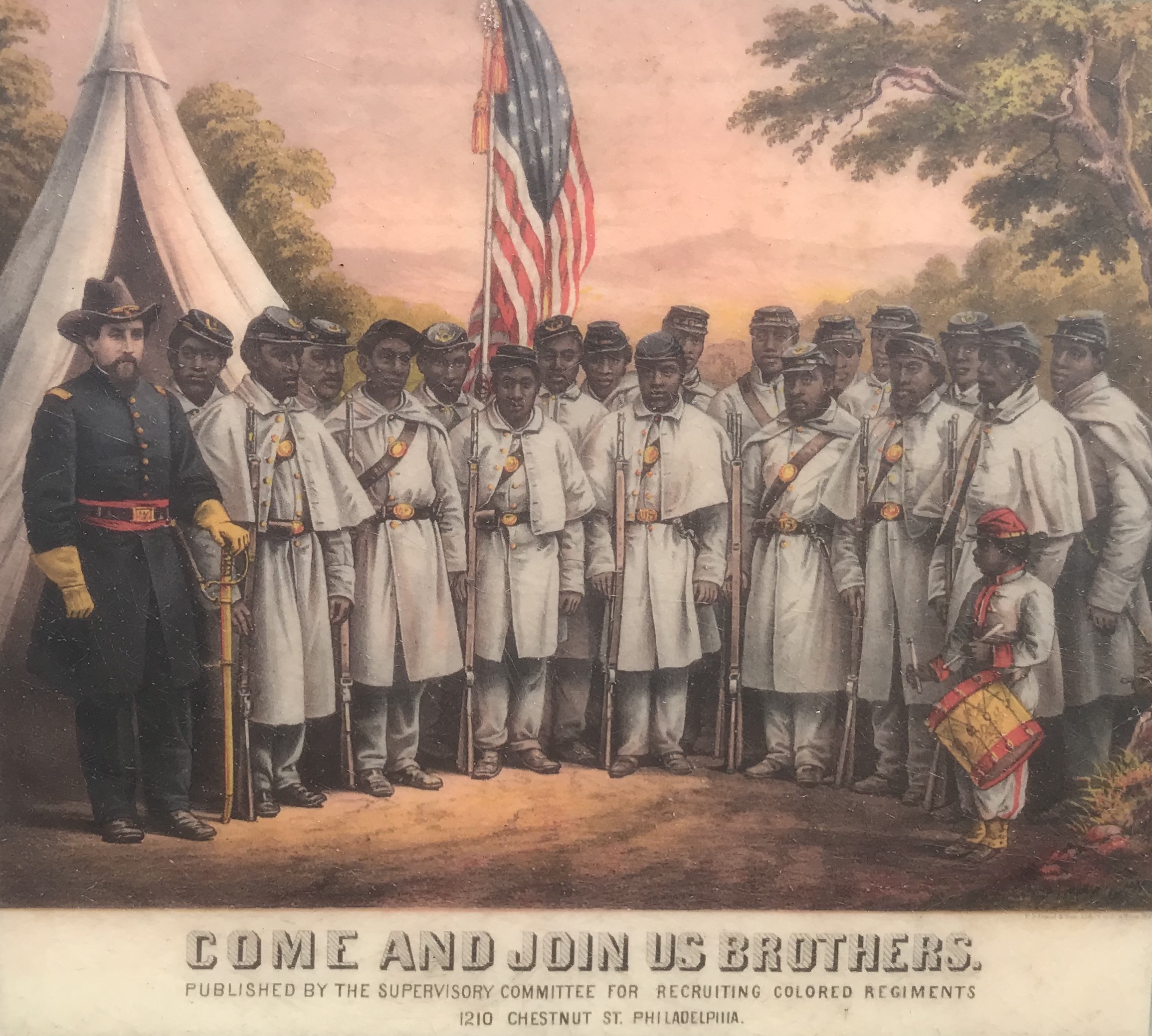  As general, Grant embraced Lincoln's vision, becoming the first to send "colored regiments" into battle. 