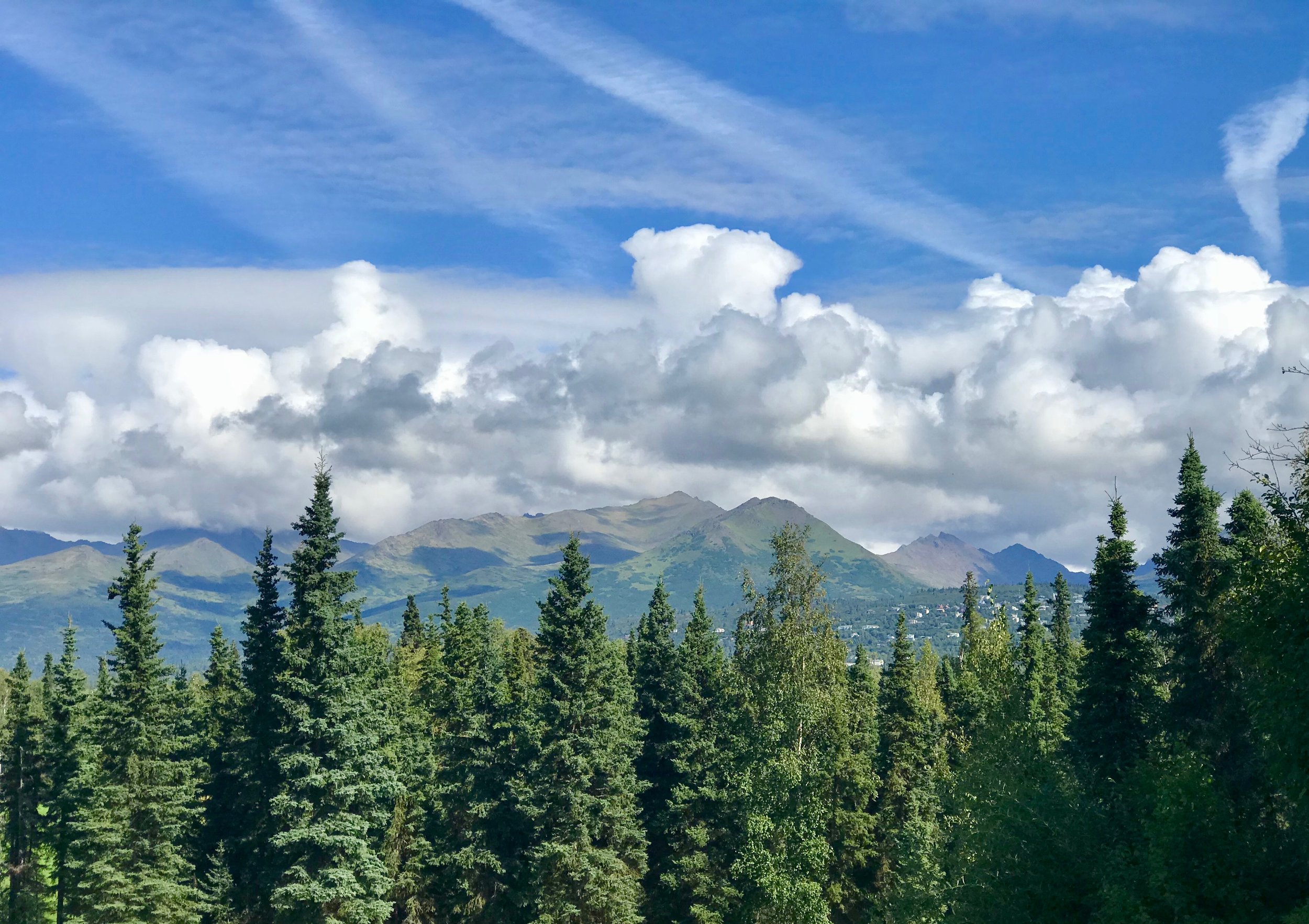  The Chugach Mountains, near Anchorage. Alaska is home to no fewer than 39 mountain ranges. 