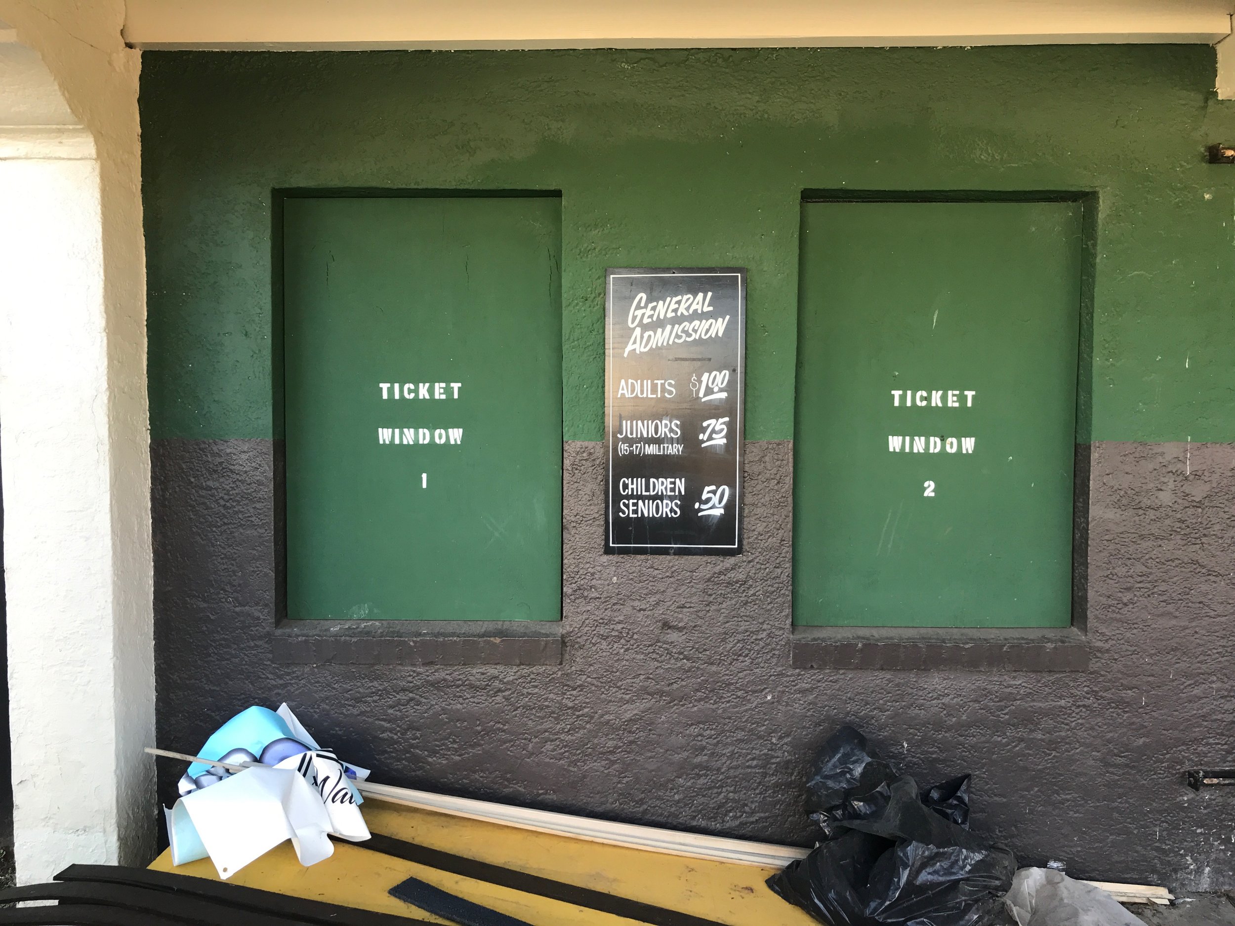  Rickwood Field in Birmingham, said to be the oldest pro baseball field still in existence. 