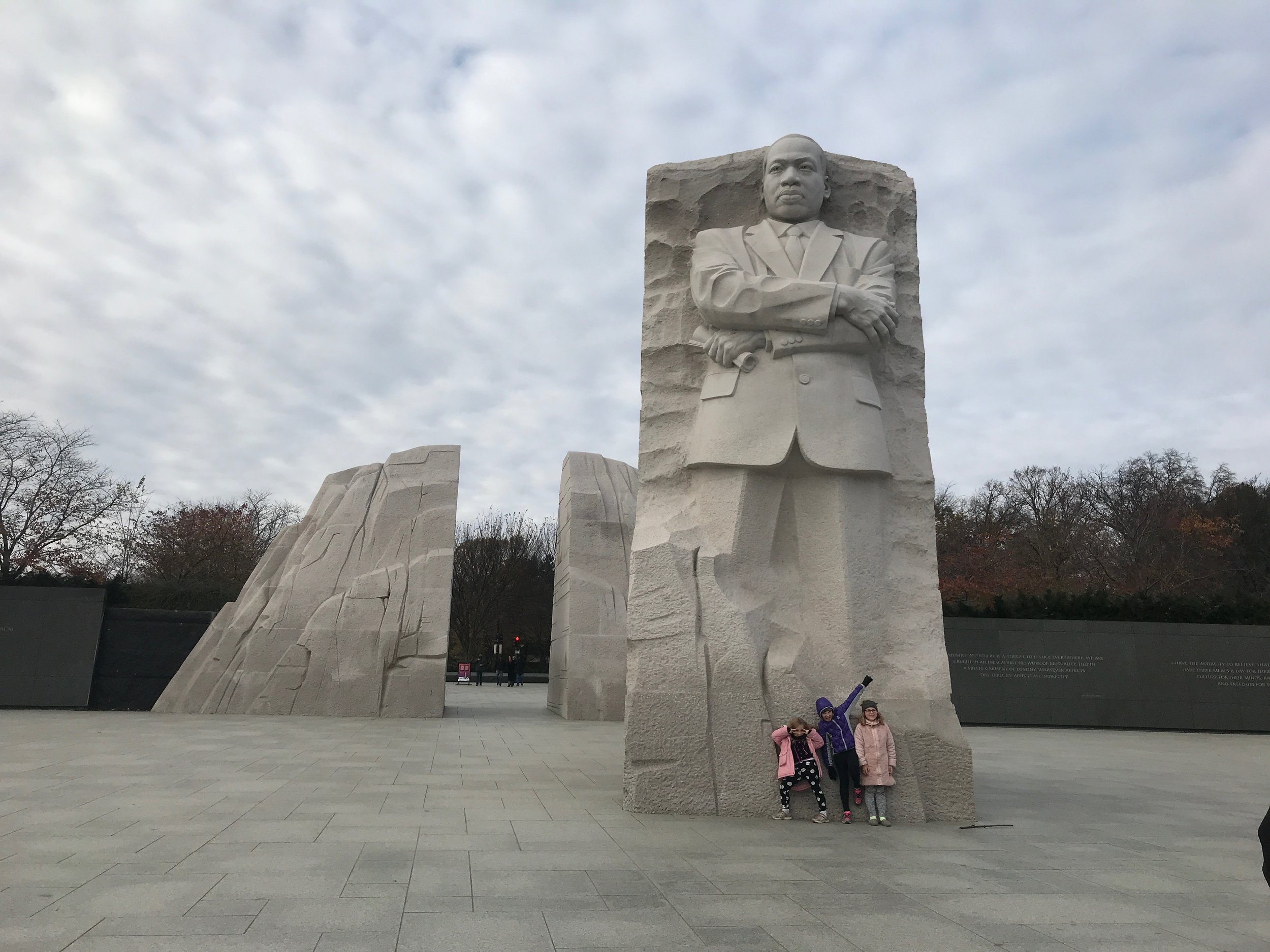  The memorial to Martin Luther King Jr. on the National Mall in Washington DC. 