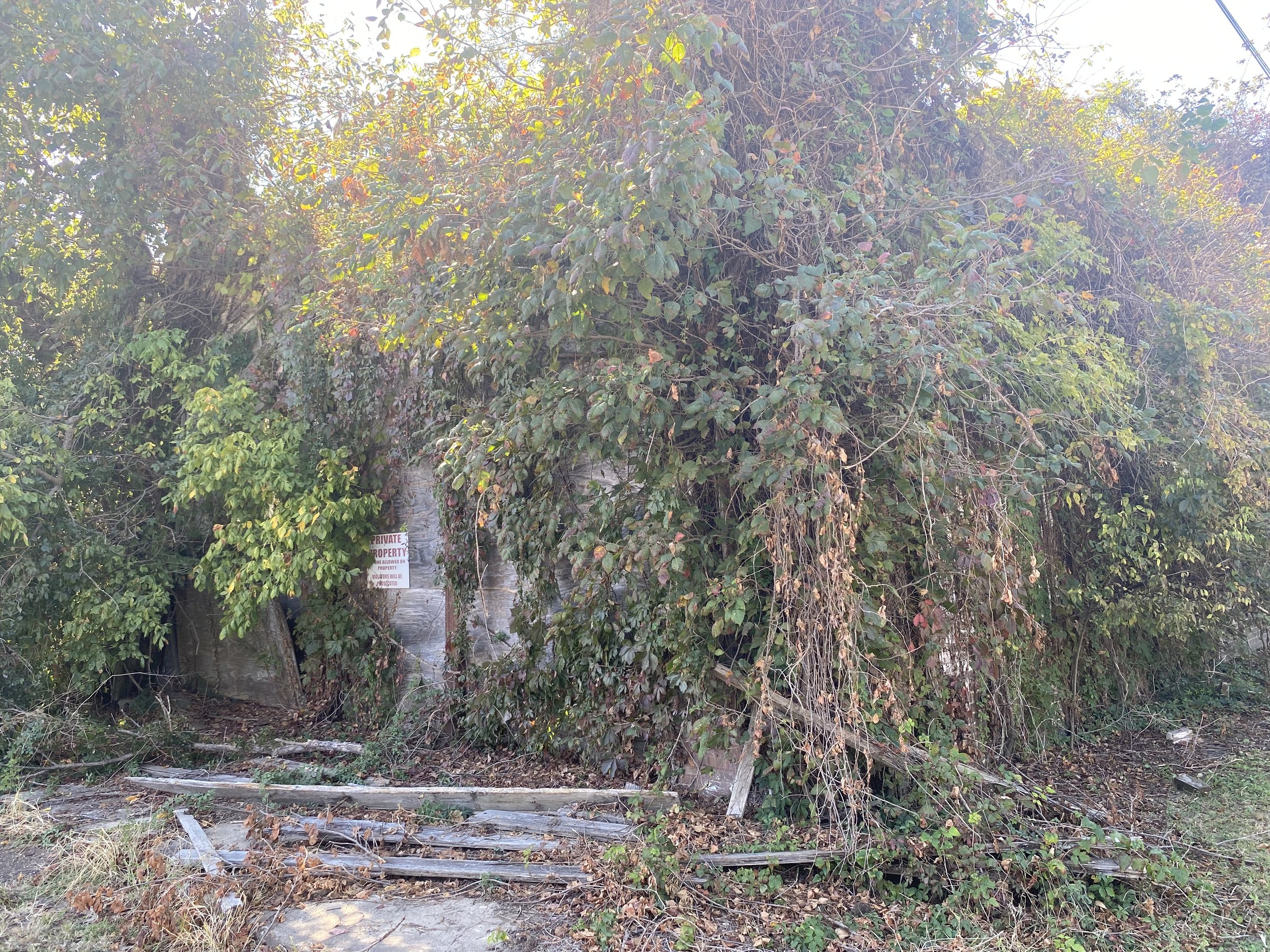  The remains of Bryant’s Grocery in Money, Mississippi, where Emmett Till’s nightmare began. 