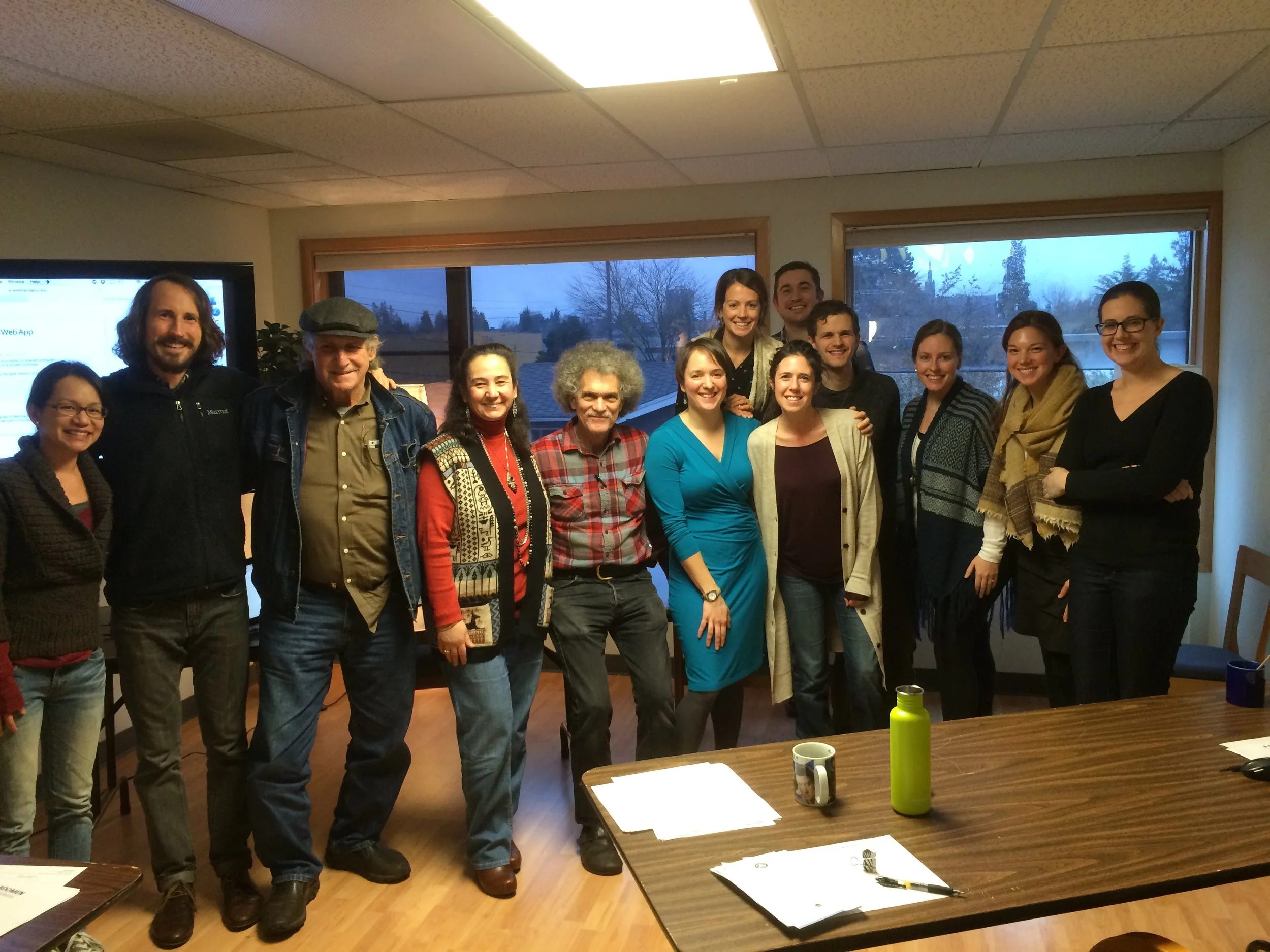 Practicum #4 - Group Photo - Seattle Healing Arts Center - January 2016