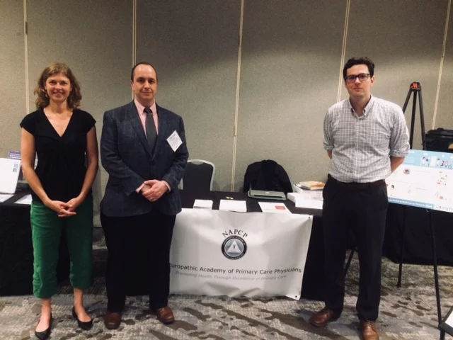 Hannah Gordon, Bill Walter, Tom Bell - NWRPCA Annual Spring Conference in Portland, OR - Connecting NDs and Community Health Centers