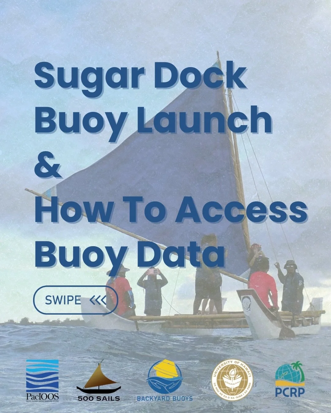 500 Sails and PCRP successfully launched the Sugar Dock Buoy yesterday. Swipe to learn how to access buoy data 🌊🩵

Visit backyardbuoys.org/data/ to learn more about backyard buoys and the data accessible to the public!

#BackyardBuoys #500Sails #CN