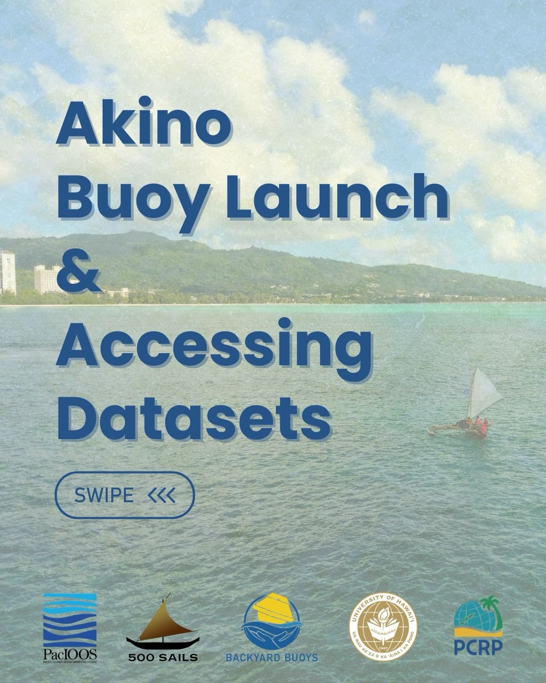 🤝 In collaboration with 500 Sails, PCRP was able to deploy the second Backyard Buoy last Friday! The Sugar Dock buoy and the Akino buoy are now actively transmitting data. Check out Slide 5 for the QR code to the Spotter Dashboard where you can acce