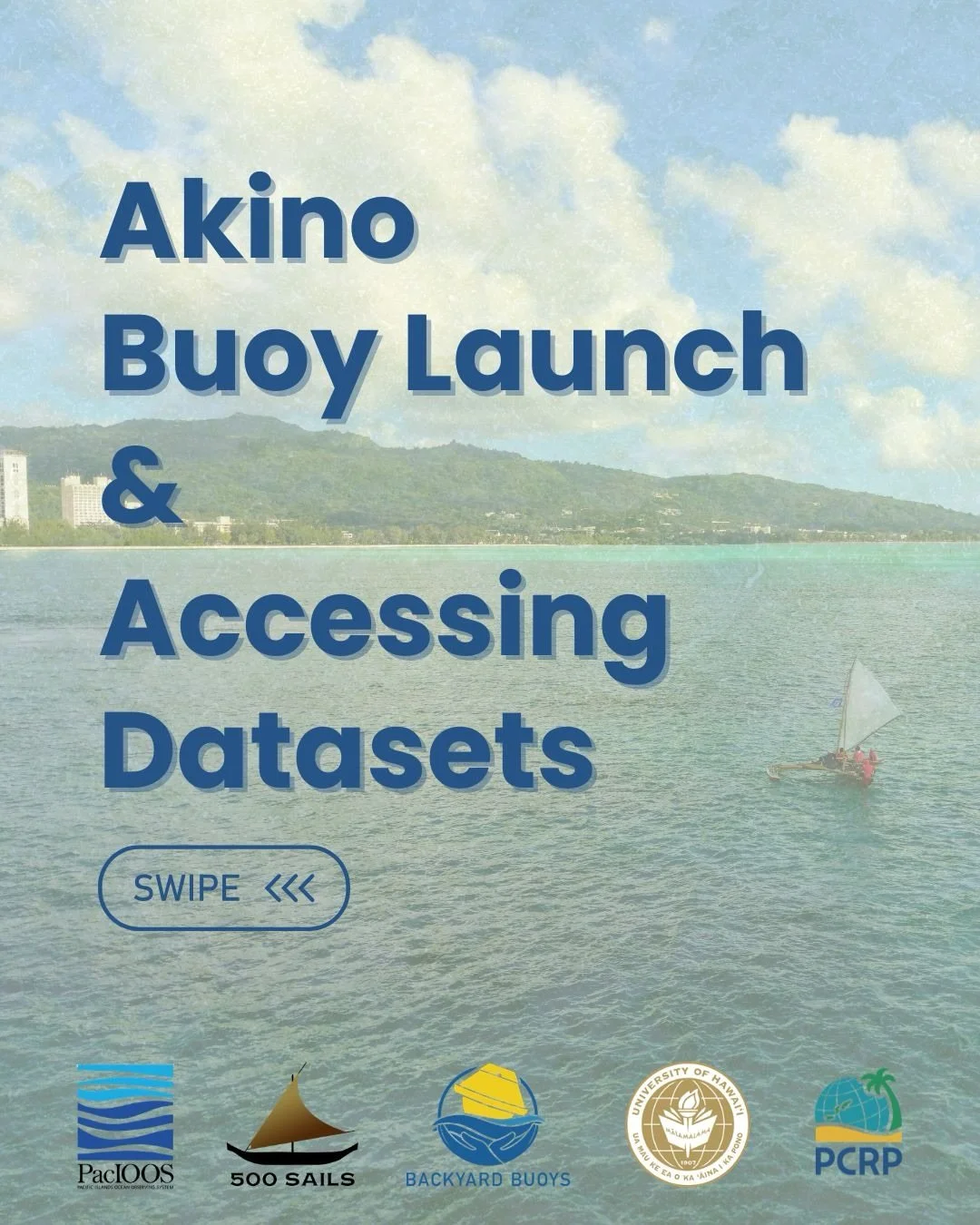 🤝 In collaboration with 500 Sails, PCRP was able to deploy the second Backyard Buoy last Friday! The Sugar Dock buoy and the Akino buoy are now actively transmitting data. Check out Slide 5 for the QR code to the Spotter Dashboard where you can acce