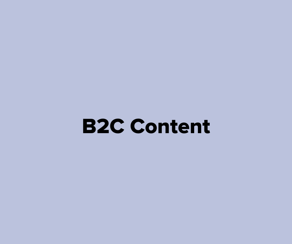 B2C articles, ebooks, &amp; email sequences