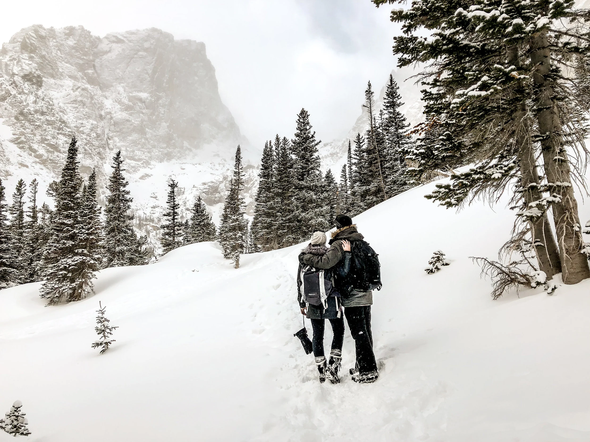 Taking in those Colorado views!