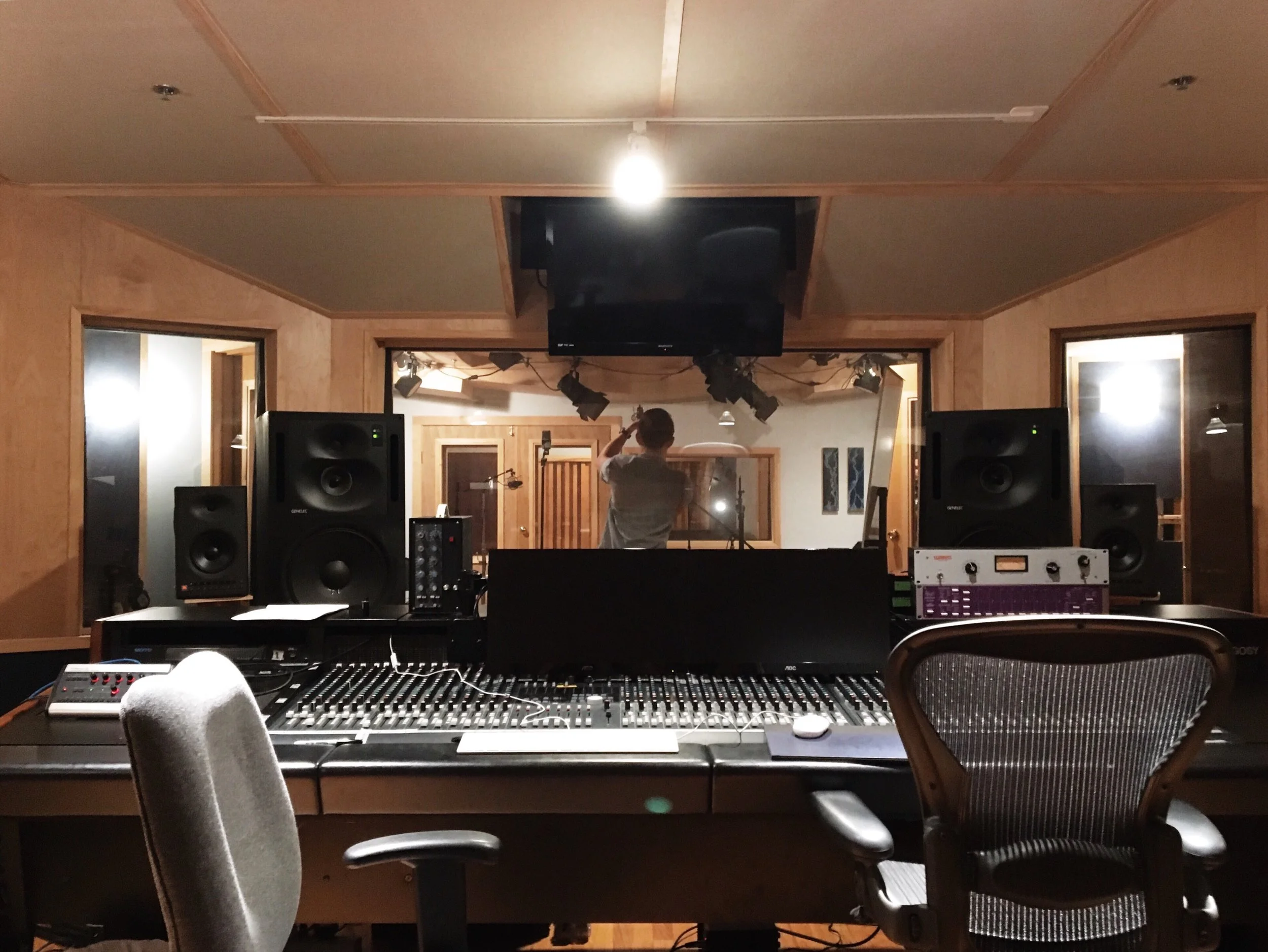 In November, I was lucky enough to work with an incredible quartet of strings players on Who I Can't Have. I went home to Boston to record them on-location.