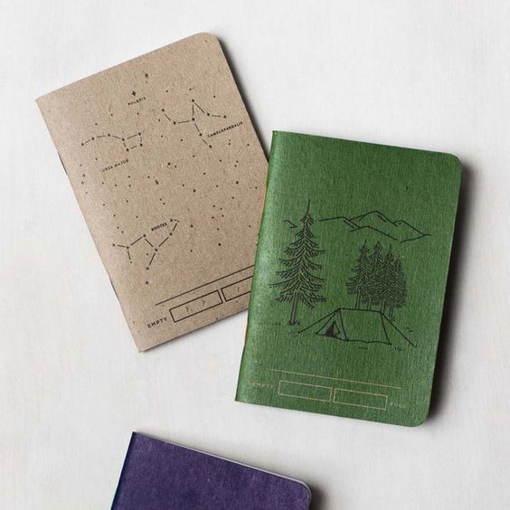 Illustrated notebook covers by United by Blue