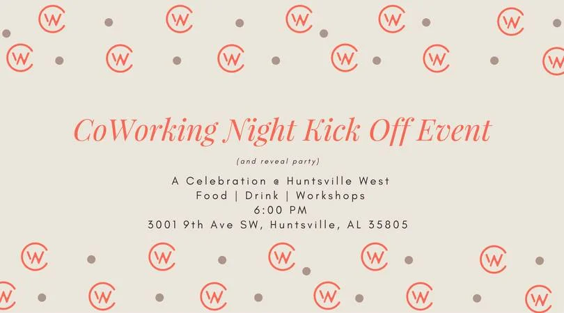 CoWorking Night Launch at Huntsville West