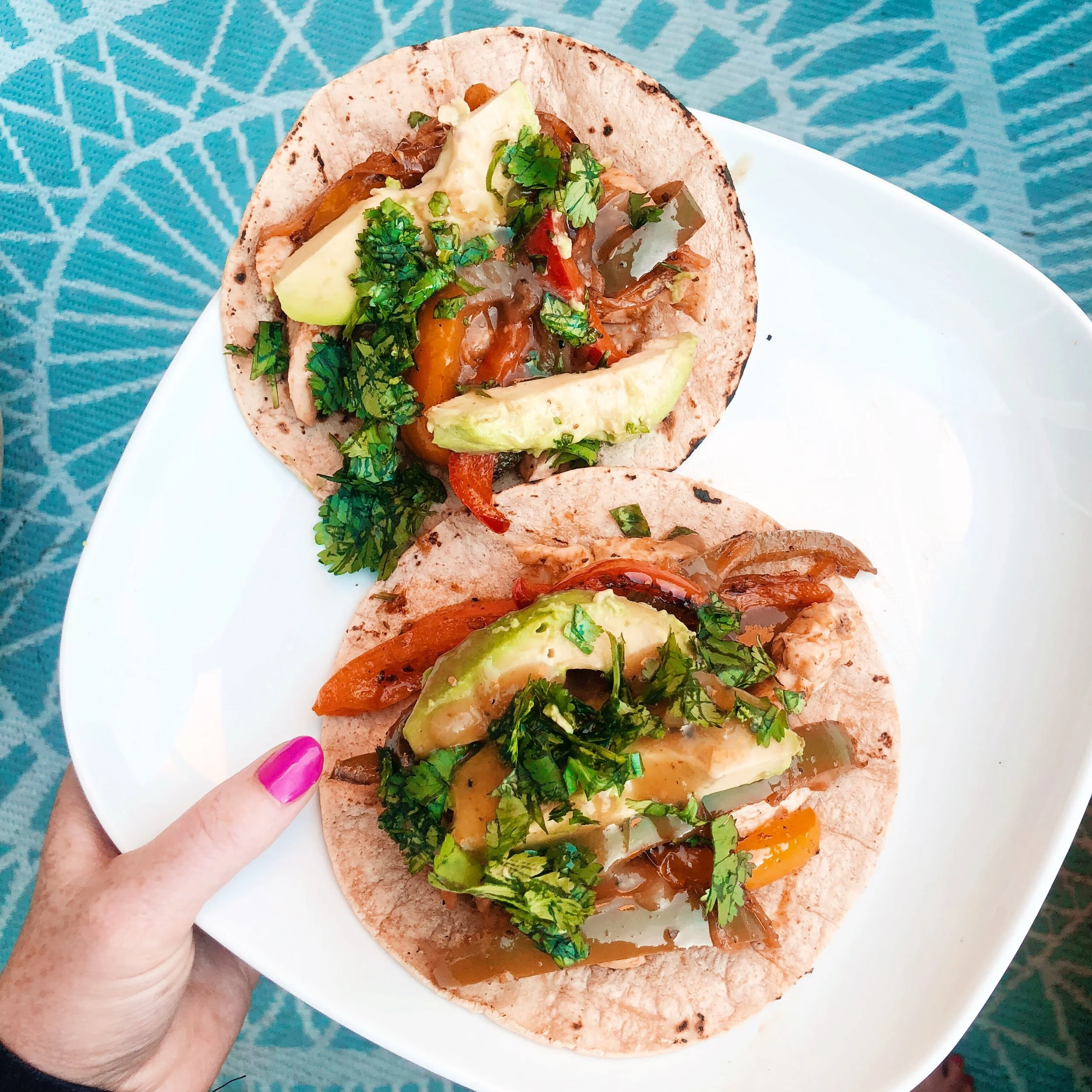 Oven Chicken Fajitas