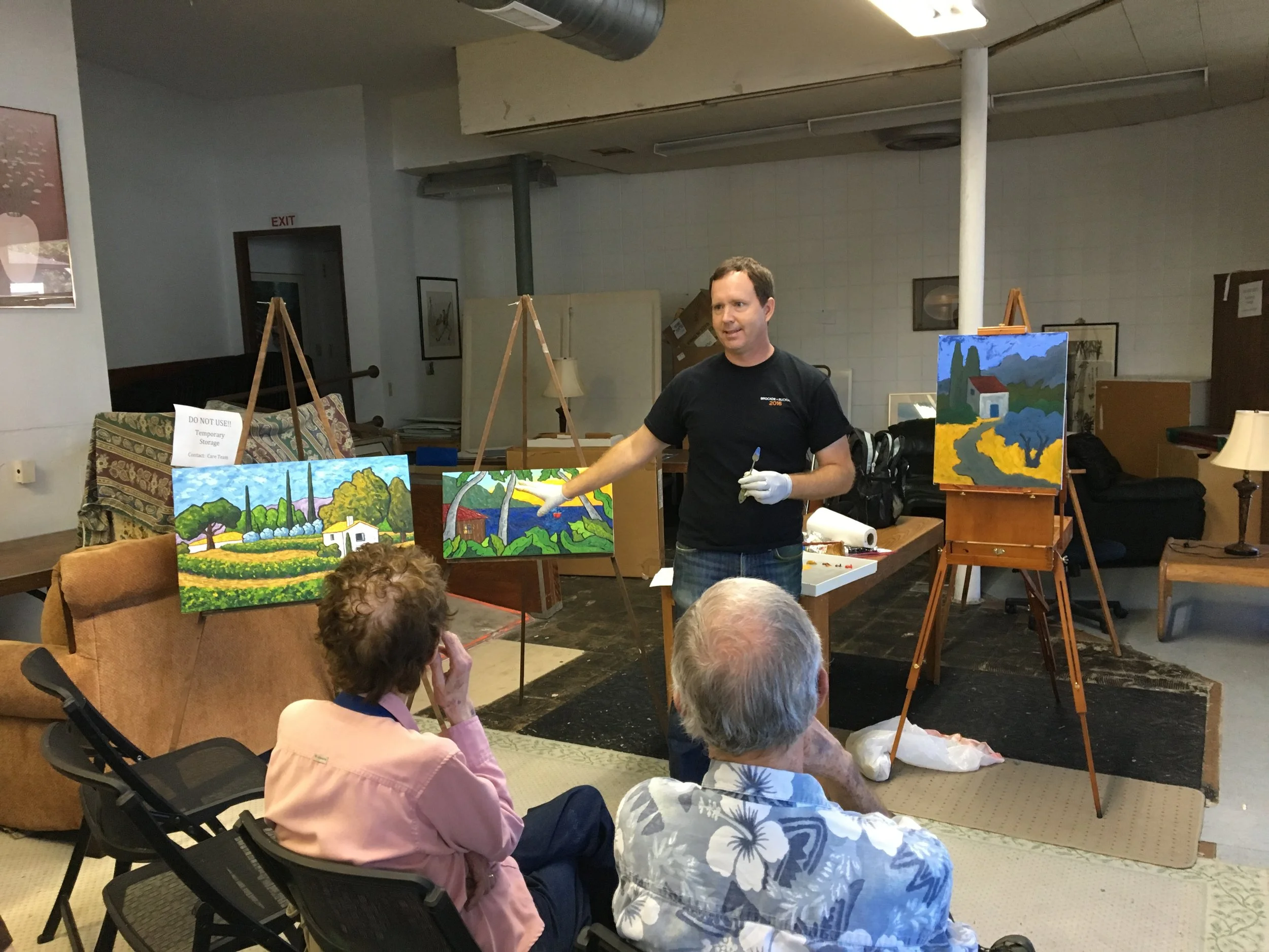 Painting Demonstration